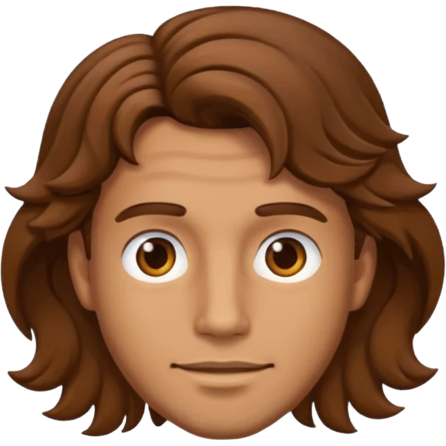 men with swavy hairs emoji
