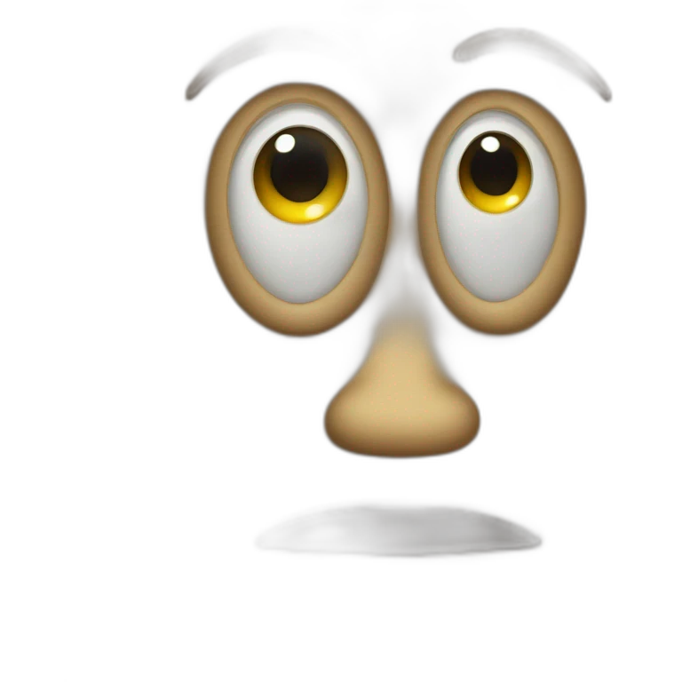 Face with 3 eyes emoji