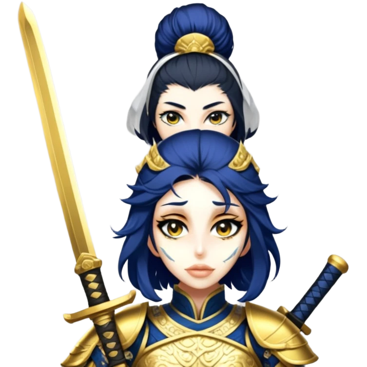 Golden Samurai emoji