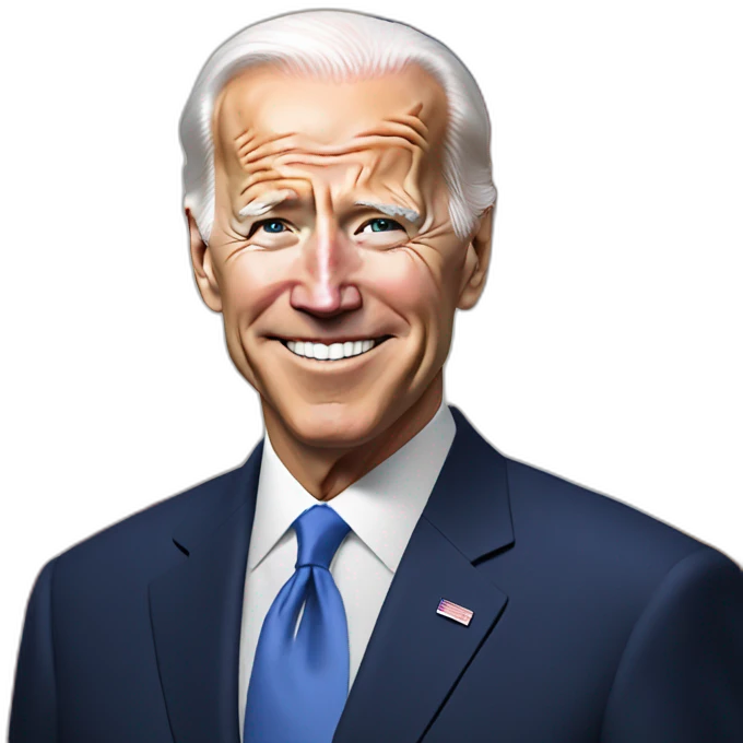 president biden say hello emoji