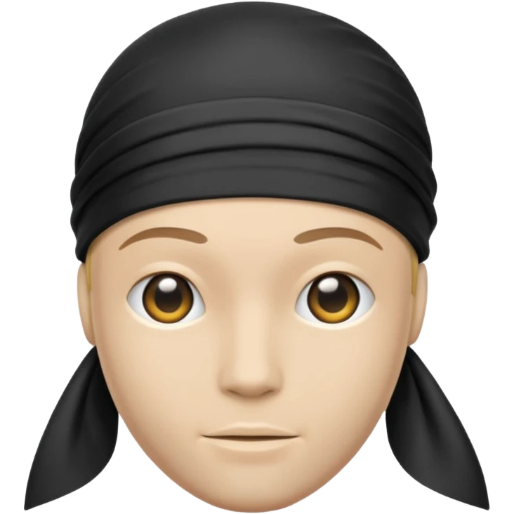 make a durag emoji but just the durag not the person in the durag emoji