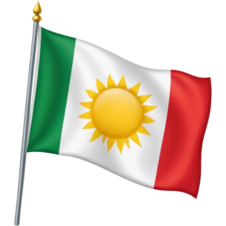 Kurdistan flag emoji