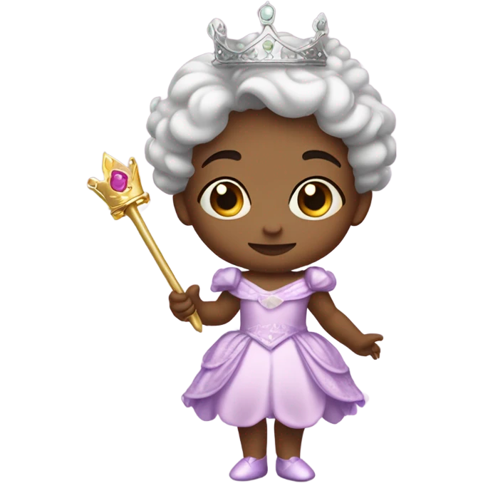 Baby princess peanut emoji