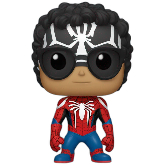 Funko POP Spider Man Punk emoji