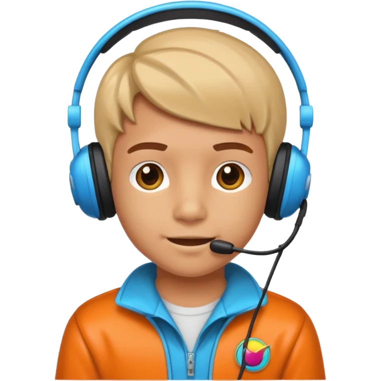 Retro Arcade Kid emoji