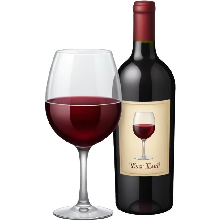 wine bottle emoji