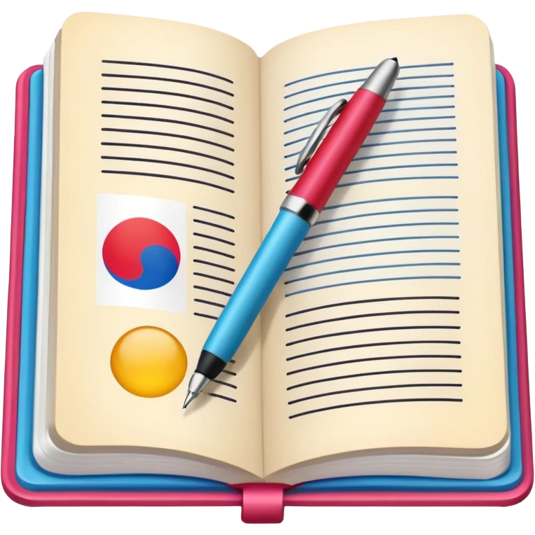 Korean language lesson emoji