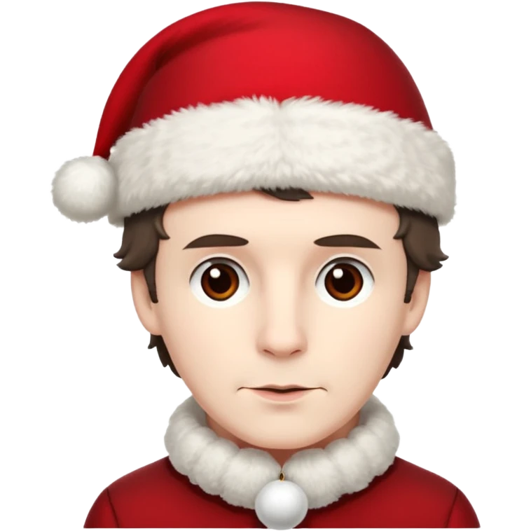  sherlock holmes BBC with a xmas hat emoji
