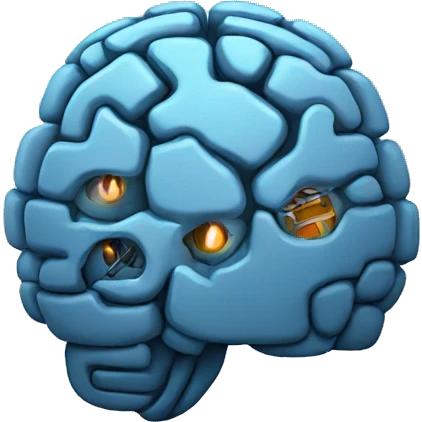 technological brain emoji