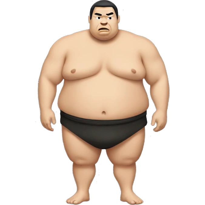 Sumo wrestler emoji