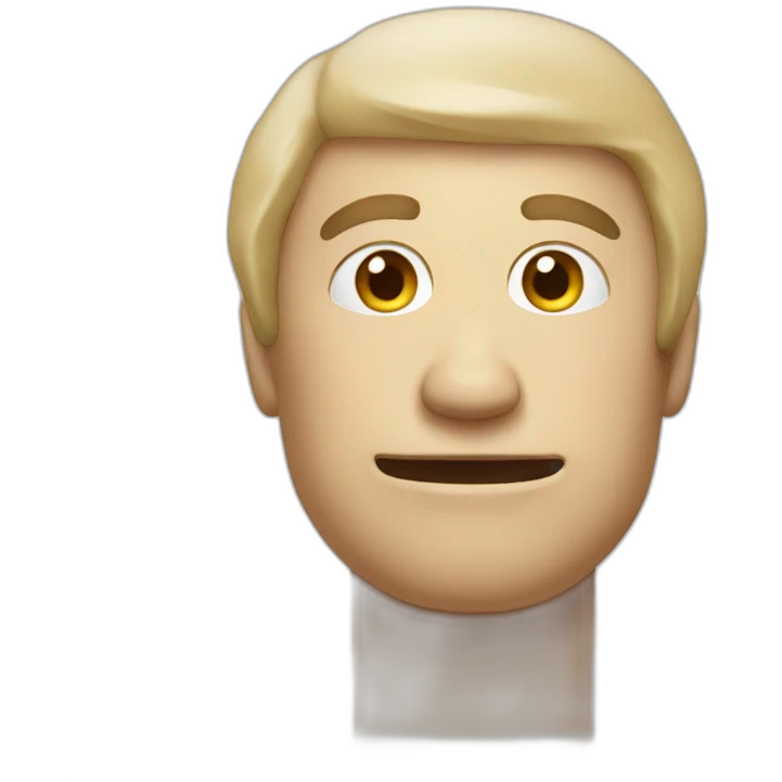 White-bread-man emoji