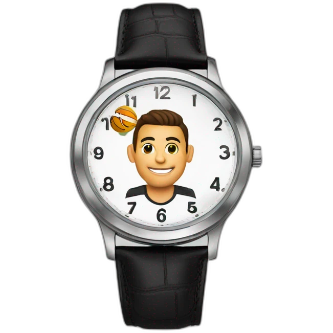 cristiano ronald watch  emoji