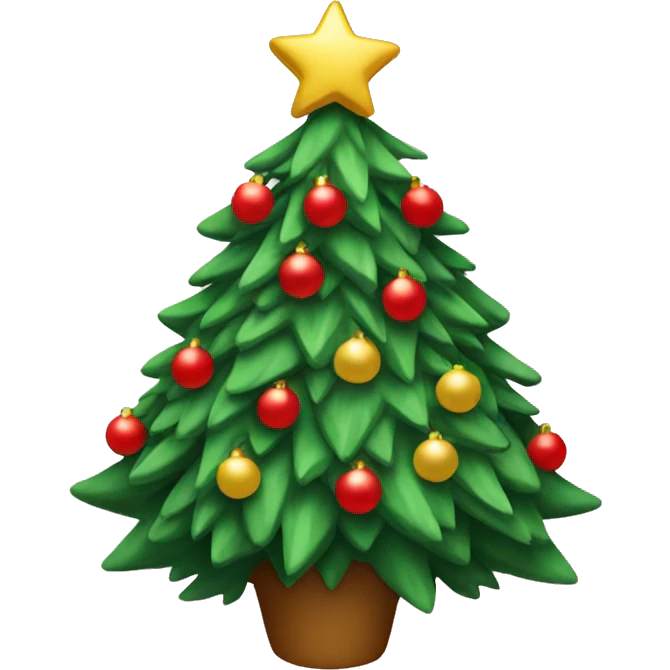 coquette christmas tree emoji