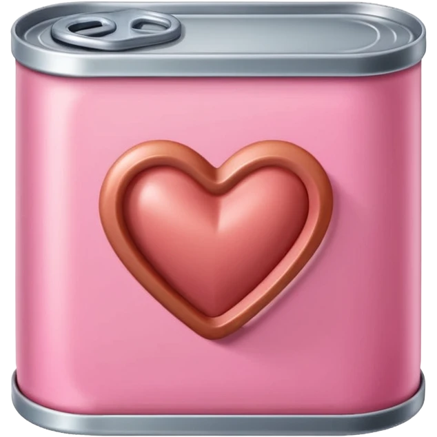 SPAM canned meat HEART emoji emoji