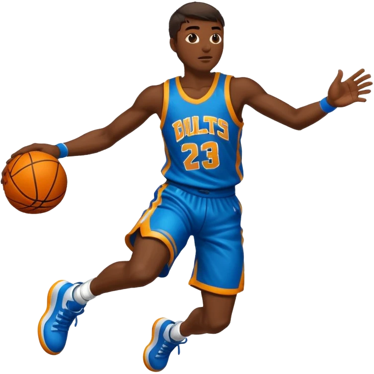 Basketball dunk  emoji