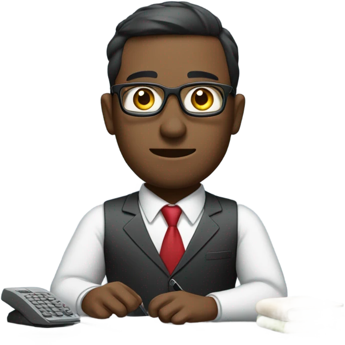 Office worker emoji