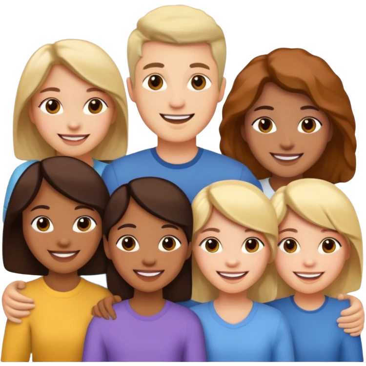 friends outside emoji