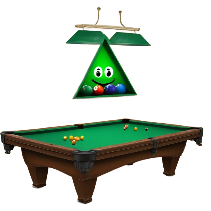 Pool table emoji