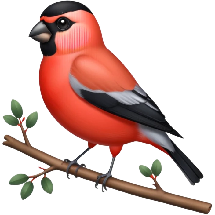 bullfinch emoji
