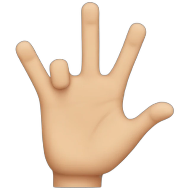 fingers emoji