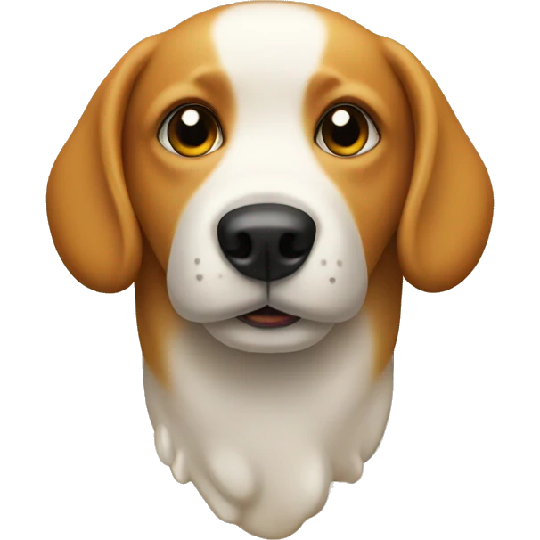 Shell dog emoji
