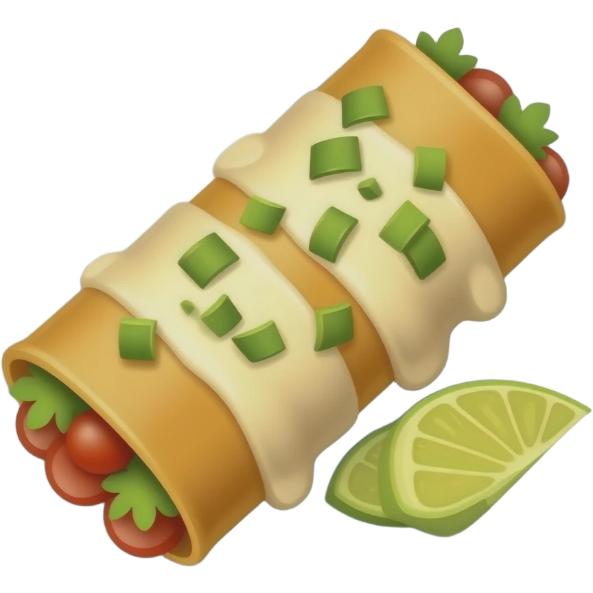 Mexican enchilada emoji