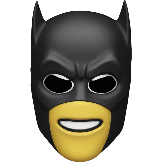 batmna mask emoji