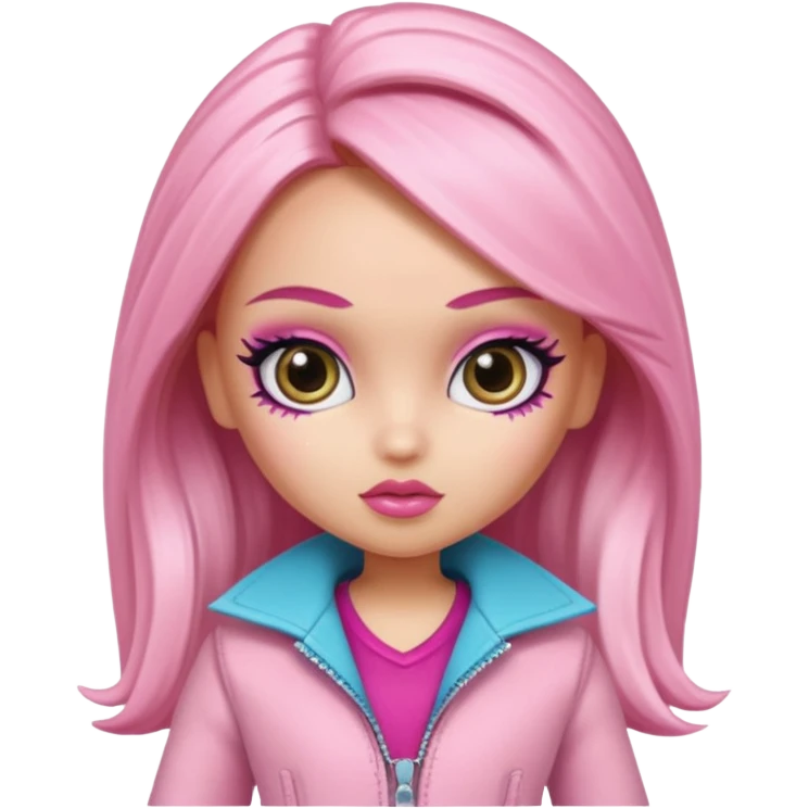 Bratz pink emoji