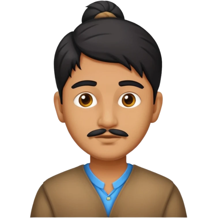 Indian man 25 years old  emoji