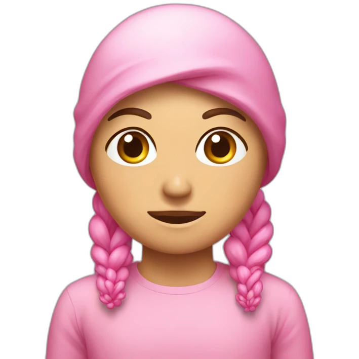 lazo rosa del cáncer emoji