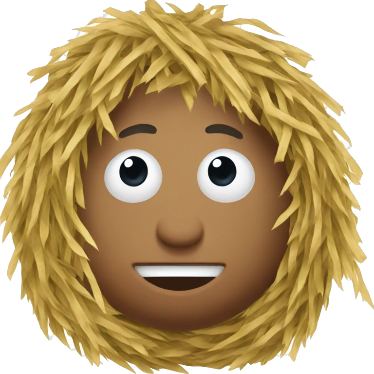 Roster wearing a christmas hay emoji