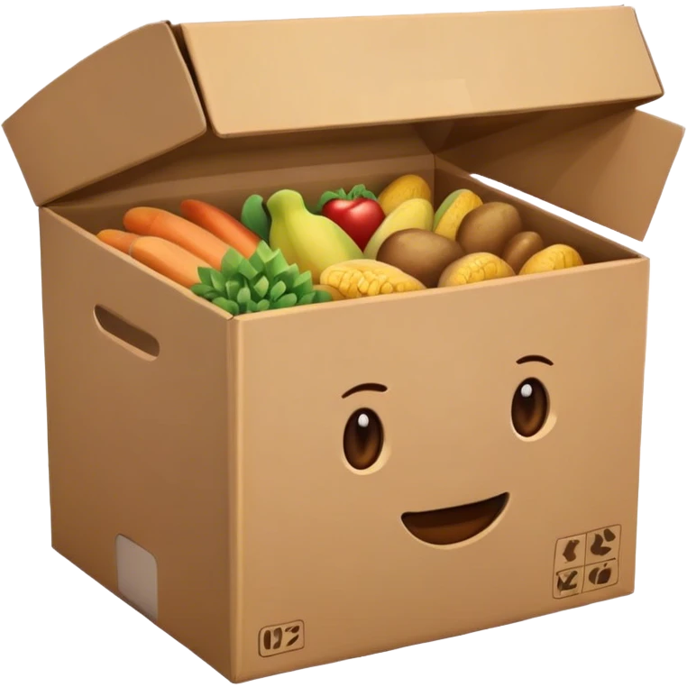 Munching box  emoji