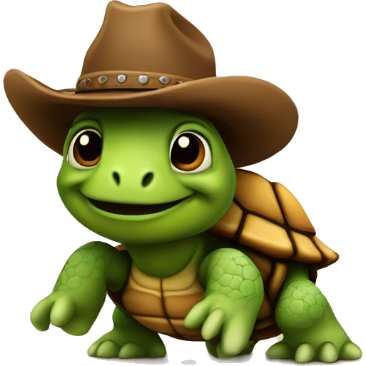cowboy turtle emoji