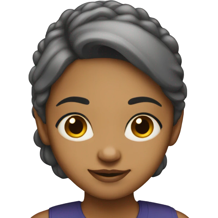 Light skin Tamil girl emoji