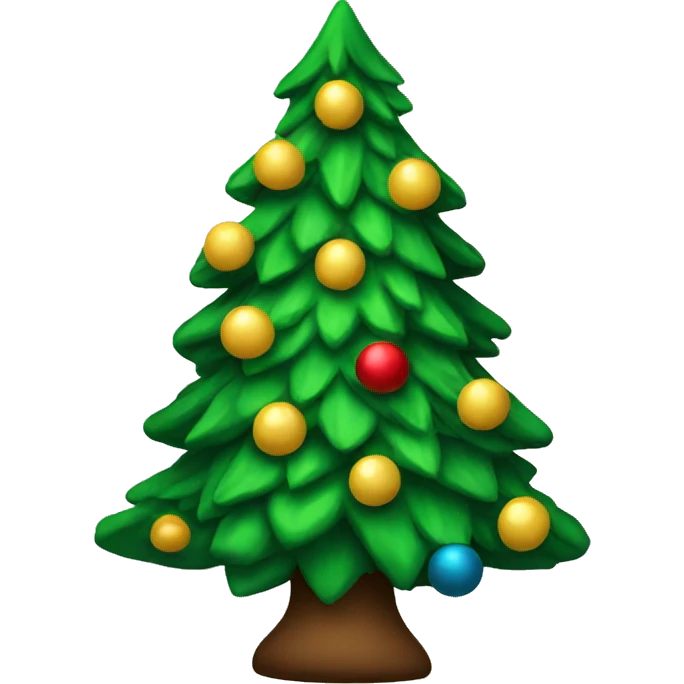 Christmas tree emoji