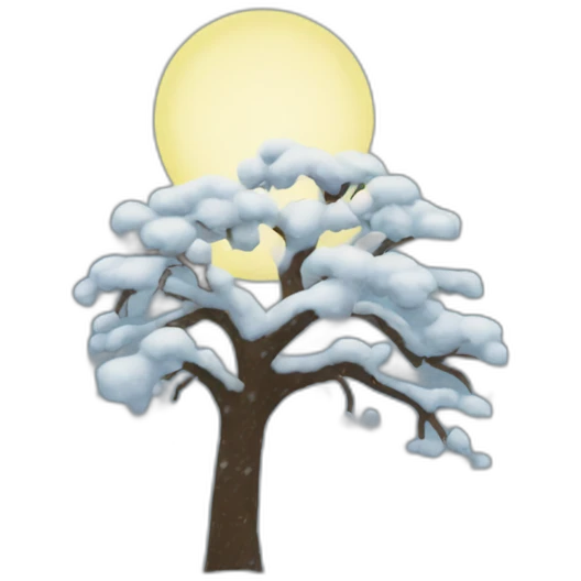 snowfall emoji