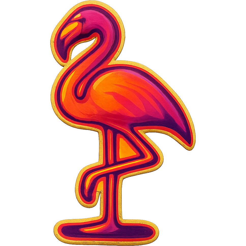 flamingo emoji