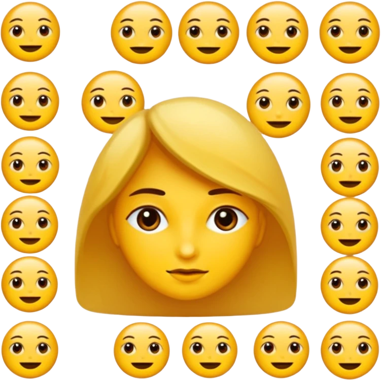 kırmızı toka takan kadın, sarı saçlı emoji