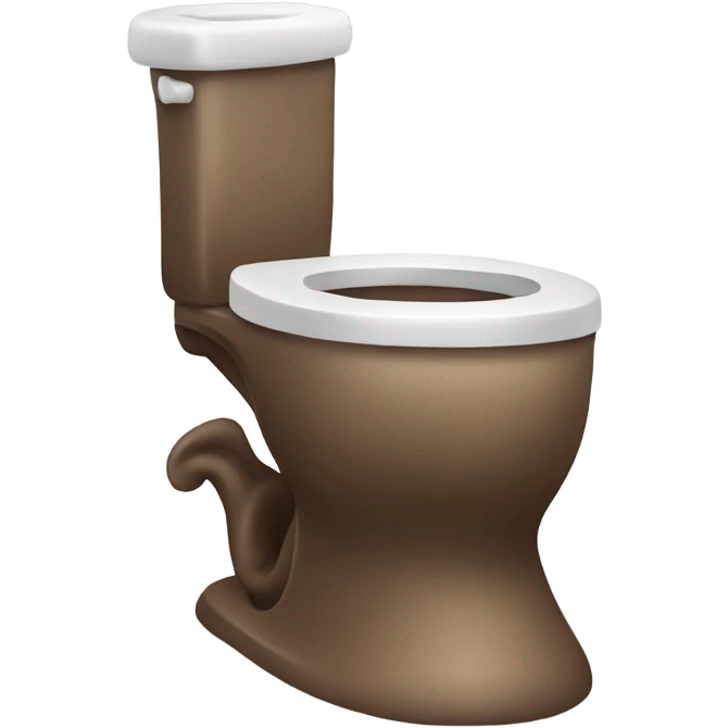 Happy Poop in toilet emoji