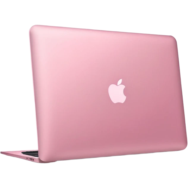 pink MacBook laptop emoji