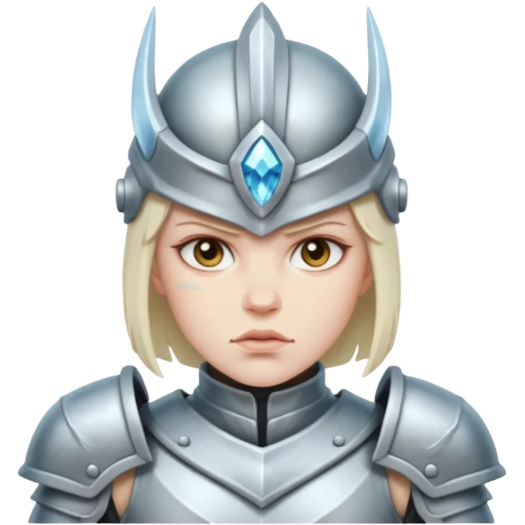 crystal-armored warrior emoji