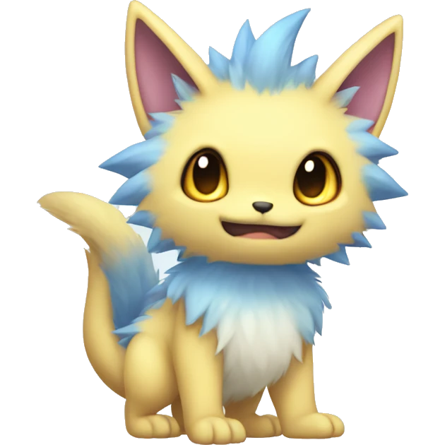 Pastel Furry Fakémon Full Body emoji
