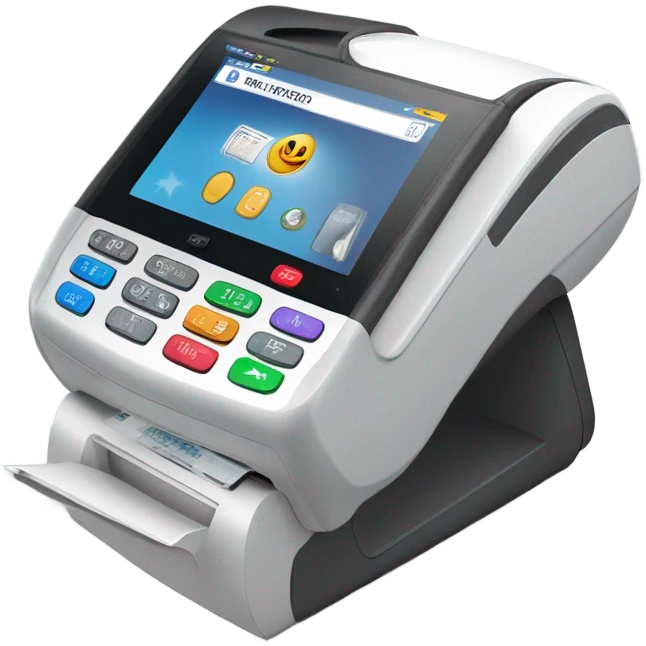 pos terminal mobil nfc emoji