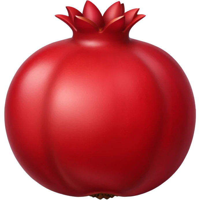 Pomegranate fruit emoji
