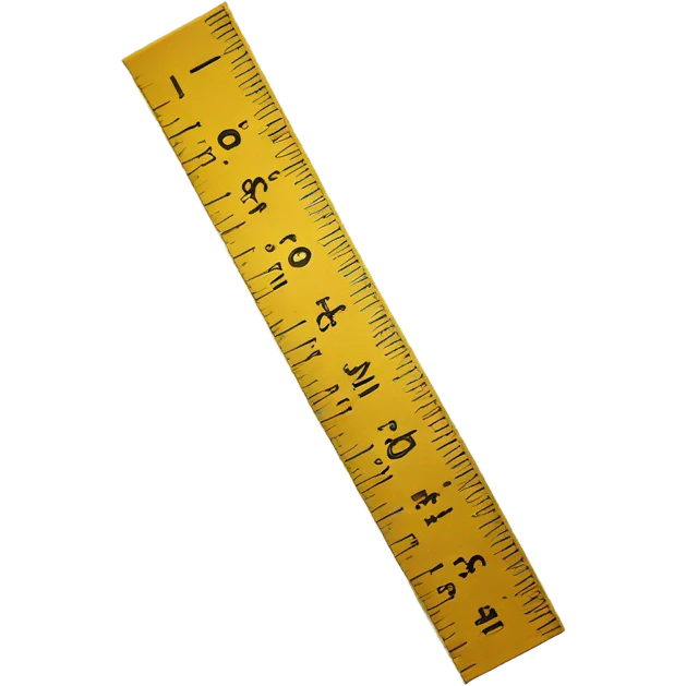 Two inch ruler emoji
