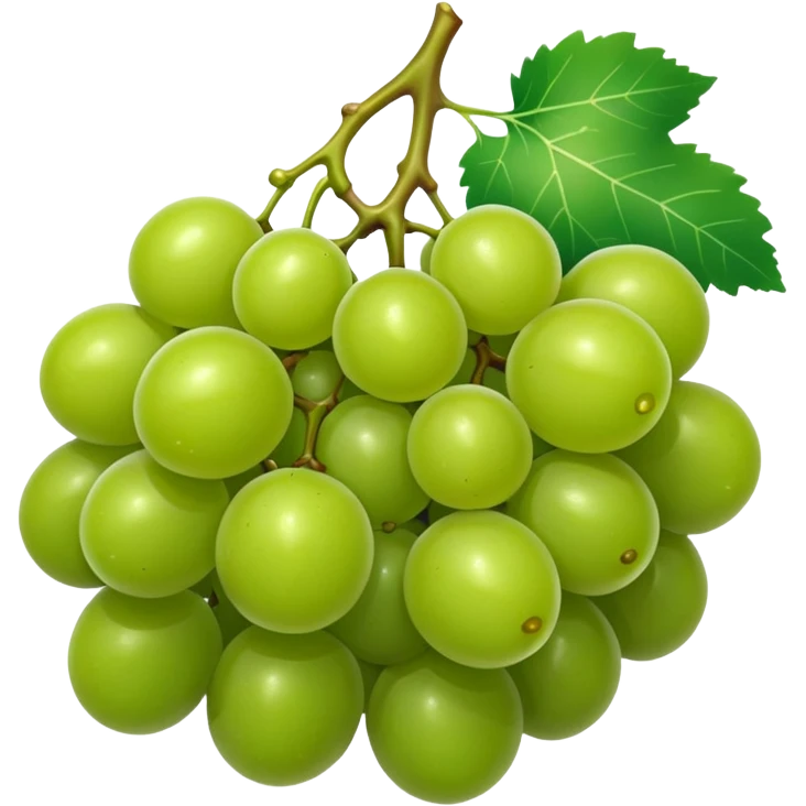 ONE single grape, not a bunch of grapes emoji