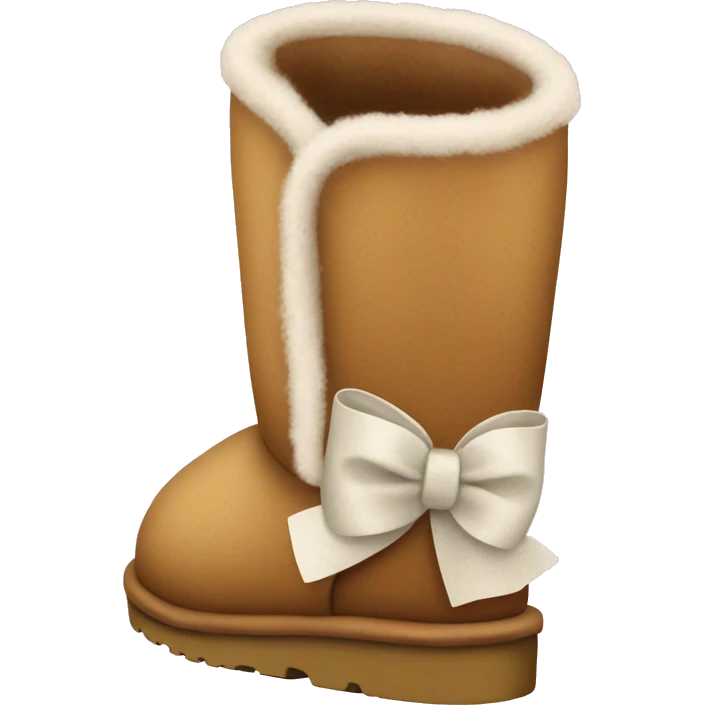 Uggs with bows  emoji