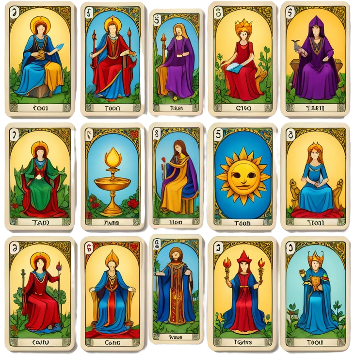 Tarot cards emoji