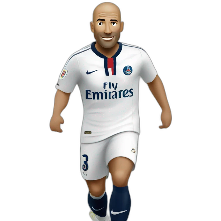 Zidane psg emoji