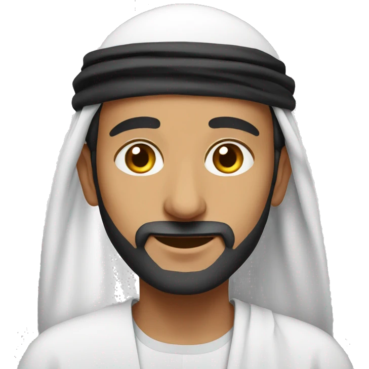 Arab man for Ramadan emoji